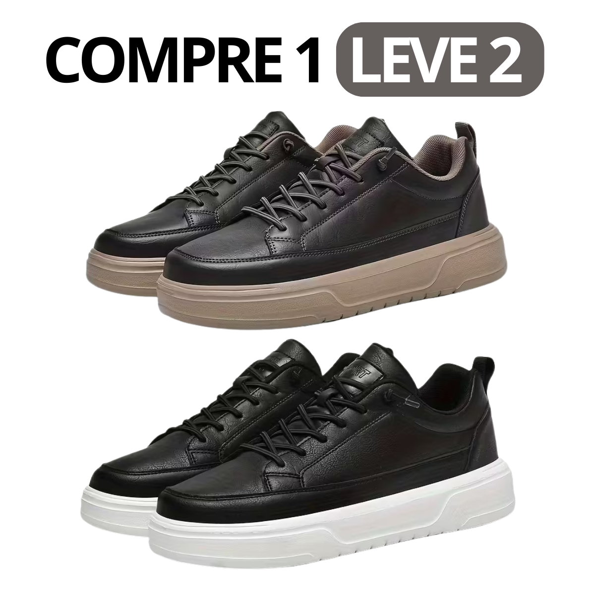 PROMOÇÃO COMPRE 1 LEVE 2 - Tênis Casual Movare