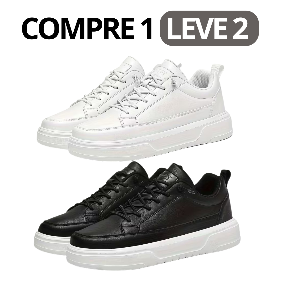 PROMOÇÃO COMPRE 1 LEVE 2 - Tênis Casual Movare