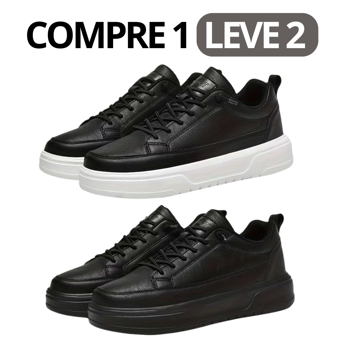 PROMOÇÃO COMPRE 1 LEVE 2 - Tênis Casual Movare