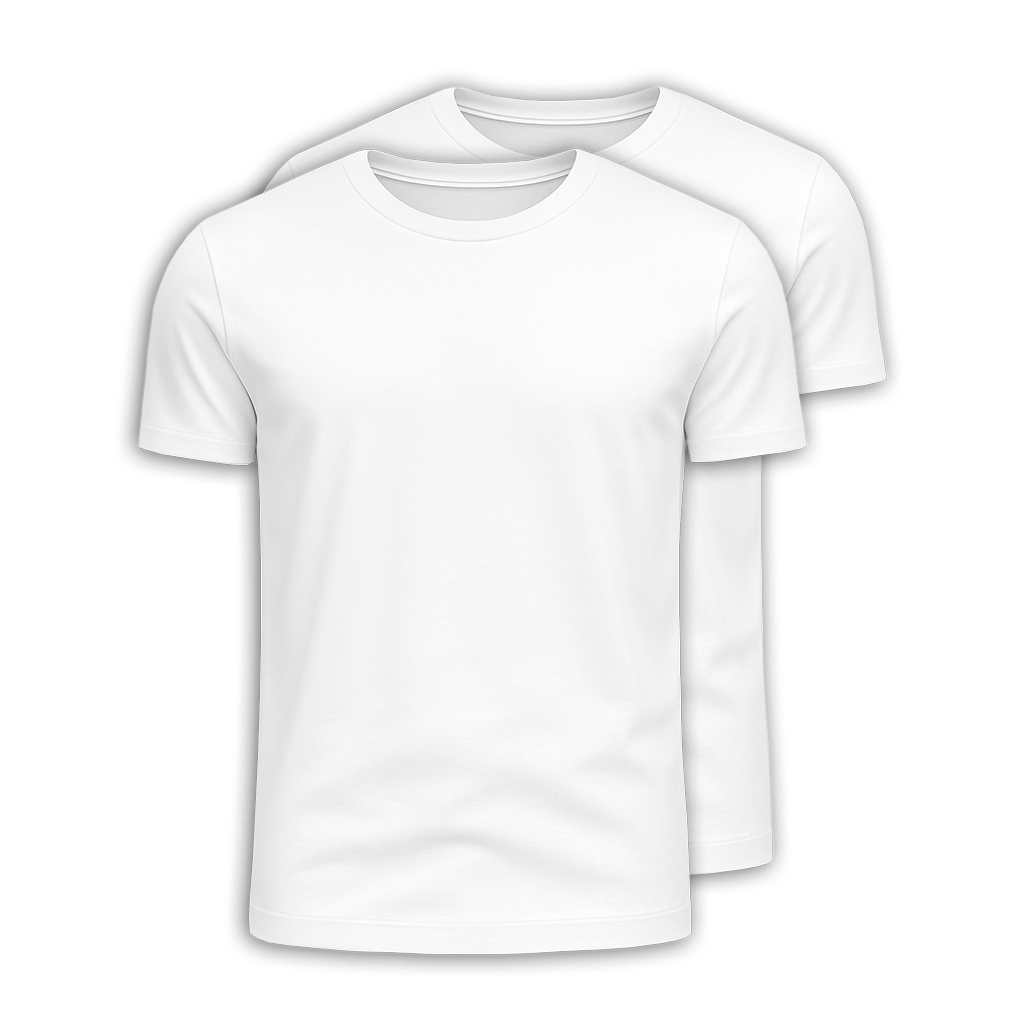Kit 2 Camisetas Algodão Panigale
