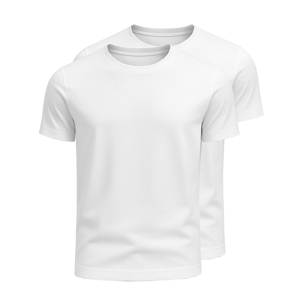 Kit 2 Camisetas Algodão Panigale