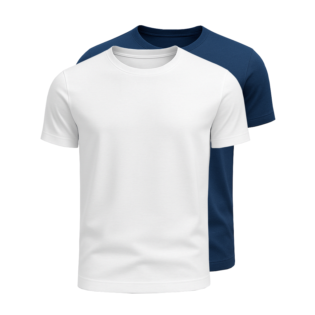 Kit 2 Camisetas Algodão Panigale