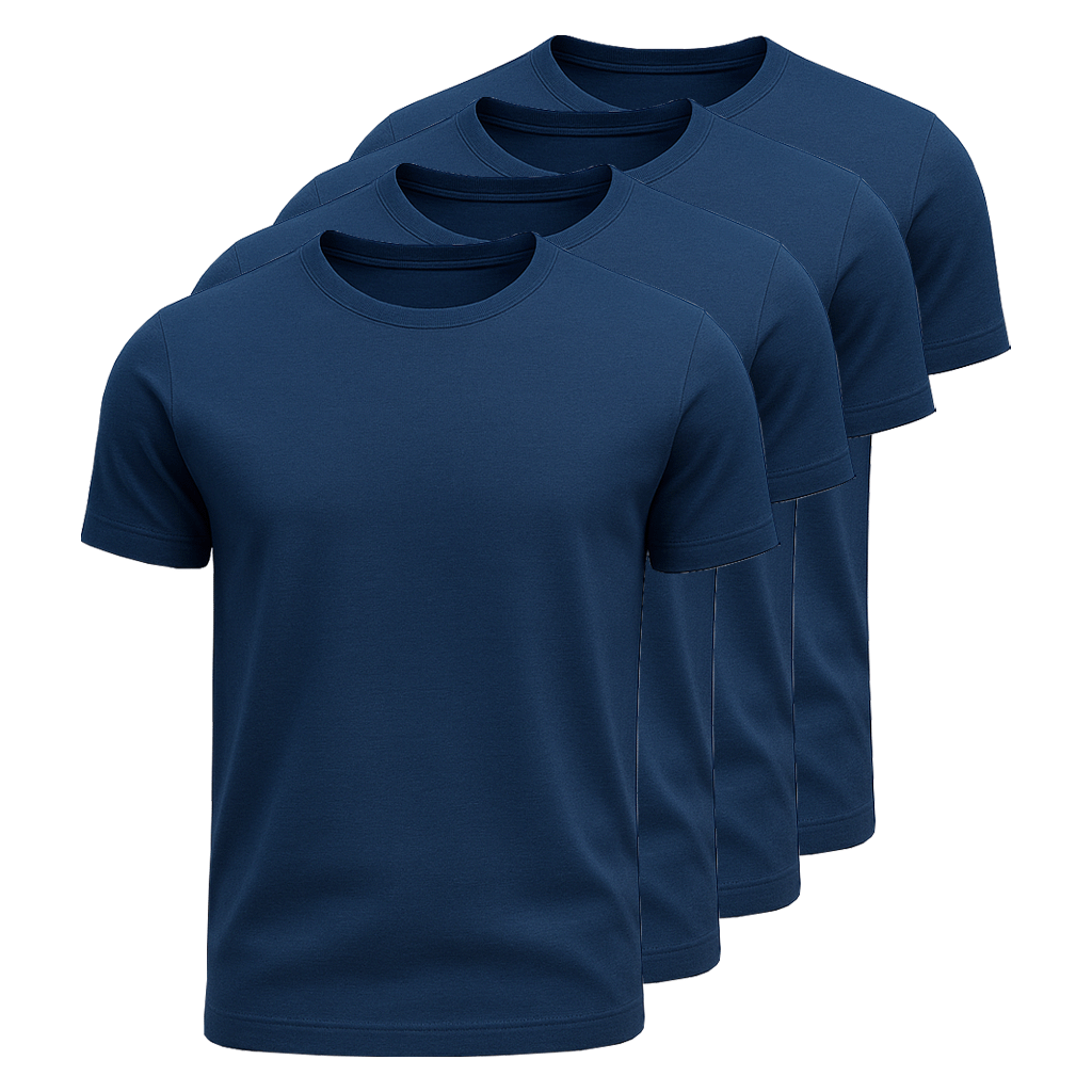 Kit 4 Camisetas Algodão Panigale