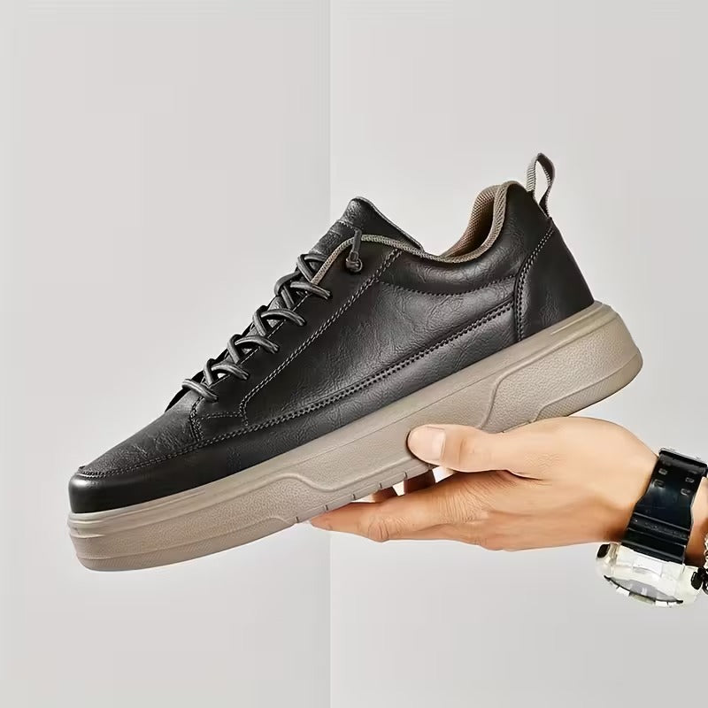 Tênis Casual Movare Masculino - Preto e Marrom