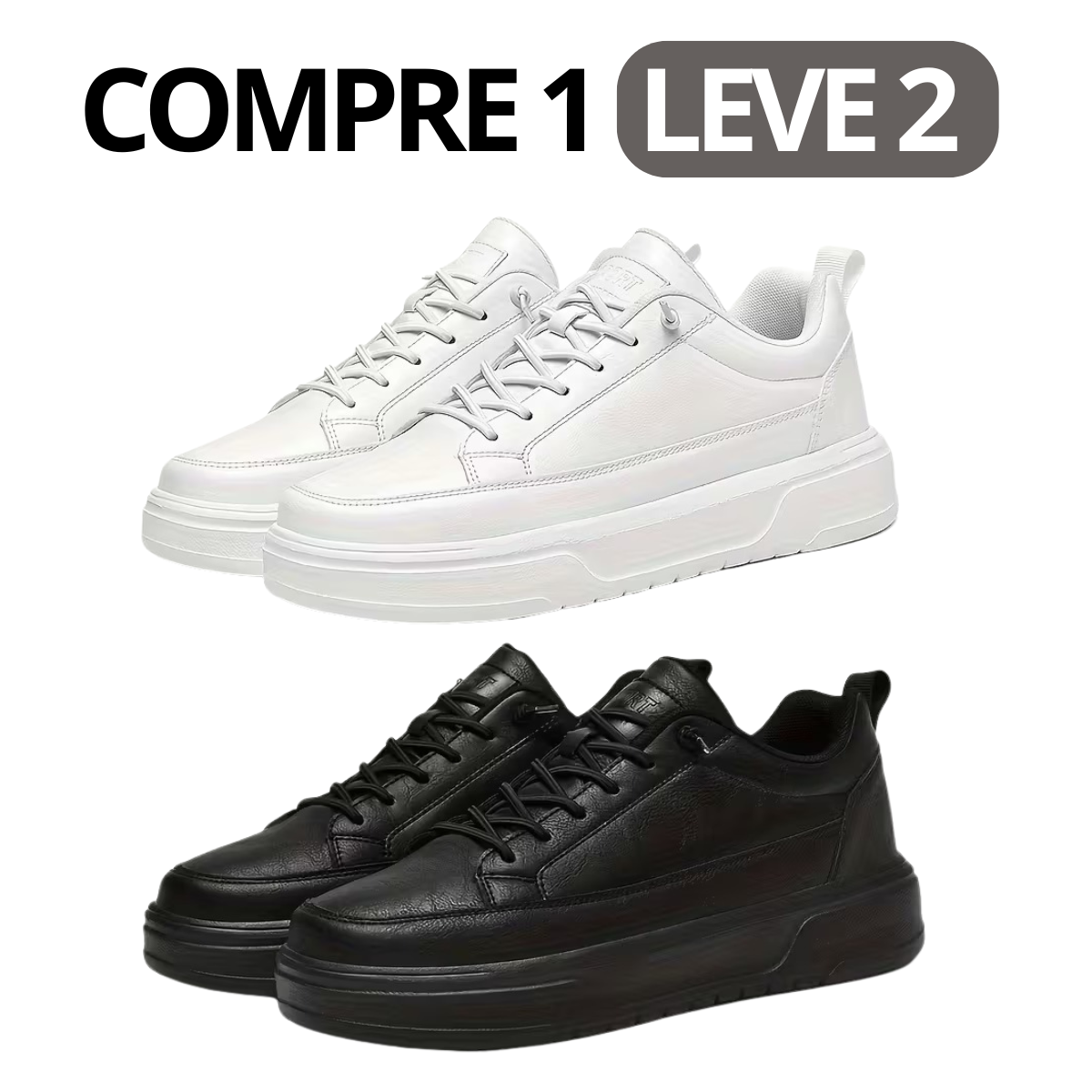 PROMOÇÃO COMPRE 1 LEVE 2 - Tênis Casual Movare