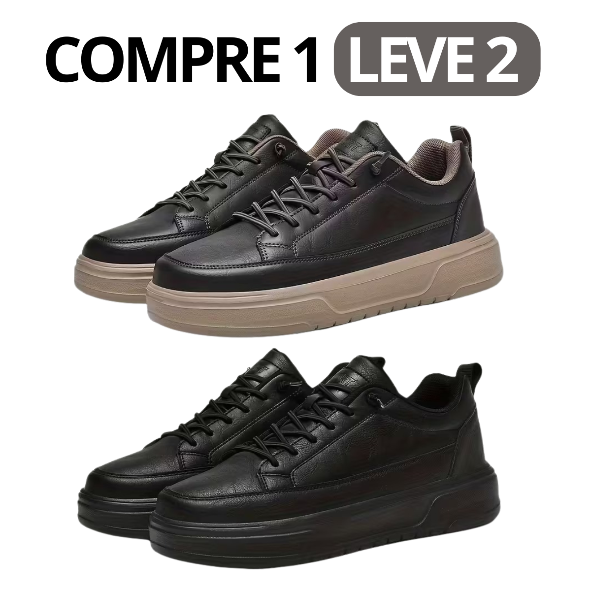 PROMOÇÃO COMPRE 1 LEVE 2 - Tênis Casual Movare