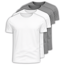 Kit 4 Camisetas 100% Algodão Panigale