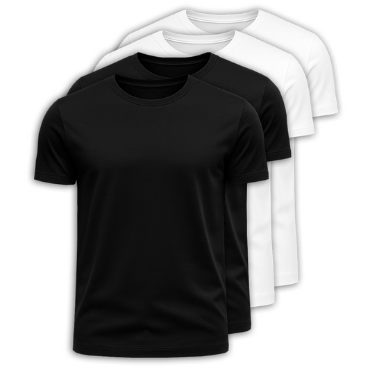 Panigale 4-Pack 100% Cotton T-Shirts