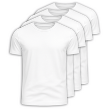 Kit 4 Camisetas 100% Algodão Panigale
