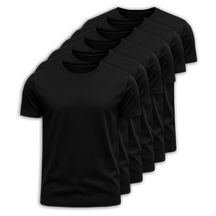Kit 6 Camisetas 100% Algodão Panigale