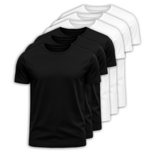 Kit 6 Camisetas 100% Algodão Panigale