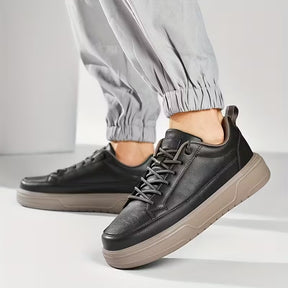Tênis Casual Movare Masculino - Preto e Marrom