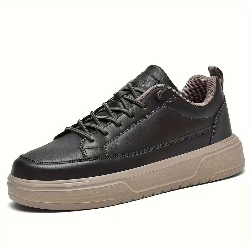 Tênis Casual Movare Masculino - Preto e Marrom